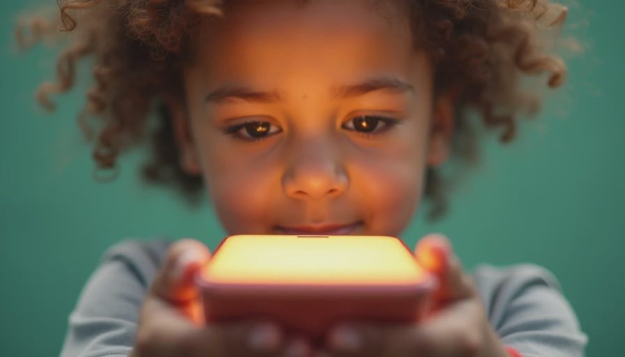 Visual context for child phone
