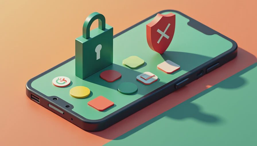 Visual context for how to block apps on iphone